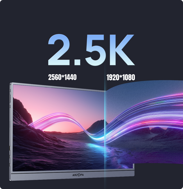 2,5K QHD Super Nítido