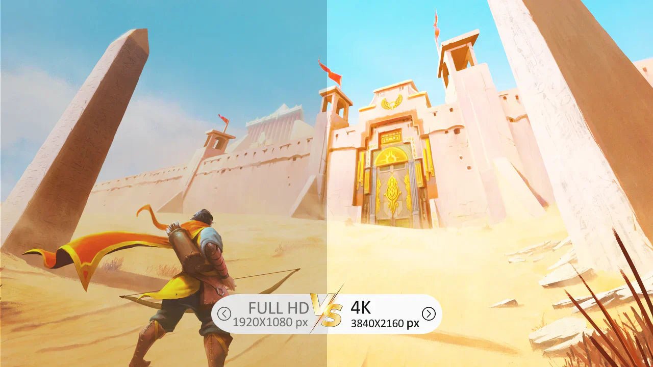Monitor Portátil 4K vs 1080p: Diferenças e Benefícios? - ARZOPA/BR