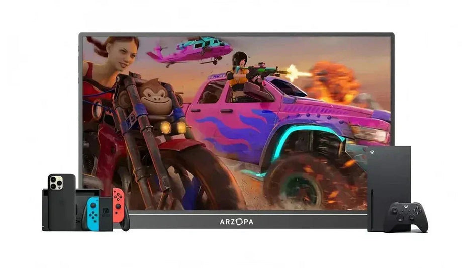 Como Usar o Monitor Portátil Arzopa com o Celular?