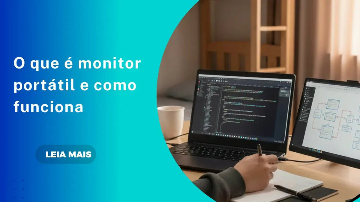 O que é um monitor portátil? Como funciona e por que você precisa de um - ARZOPA/BR