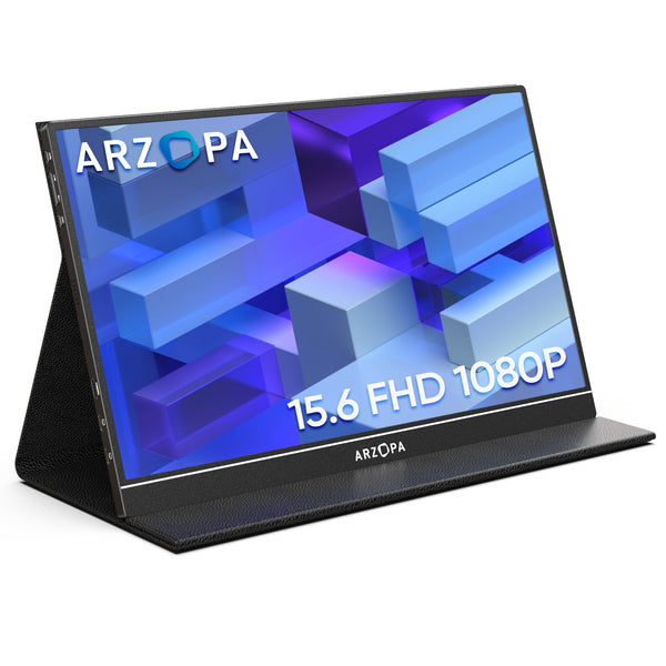 Arzopa S1 Table 15.6‘’  1080P Full HD Monitor Portátil para Notebook - com Capa Magnética