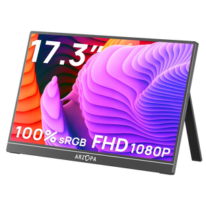 2,5K Monitor Portátil Arzopa Z1RC | 16'' Alta Brilho QHD Tela IPS ...