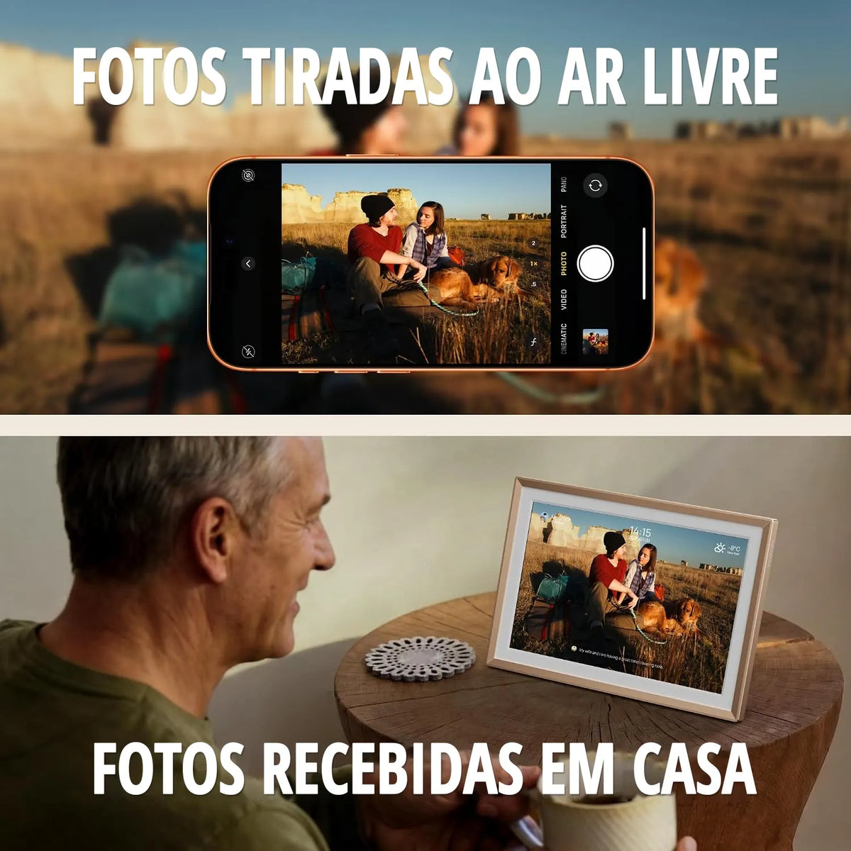 Arzopa D14 Pro 14" 2K Porta-Retrato Digital Inteligente Wi-Fi - ARZOPA/BR