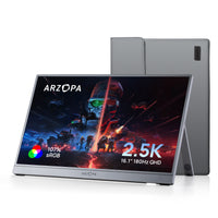 Arzopa Z3FC 16.1'' 180hz Monitor Portátil Gamer 2K QHD - Com Bolsa Brinde