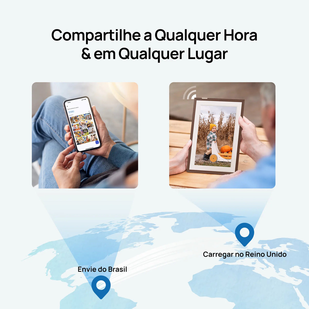 Arzopa D10 WiFi Porta Retrato Digital - ARZOPA/BR