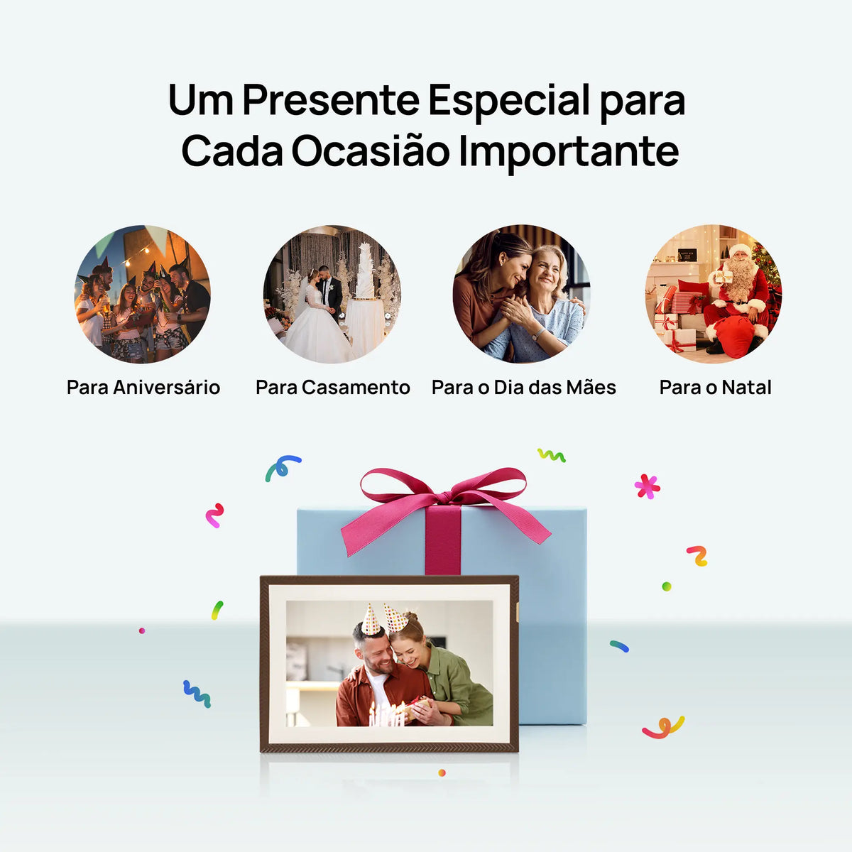 Arzopa D10 WiFi Porta Retrato Digital - ARZOPA/BR