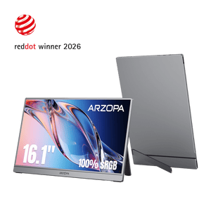 Arzopa A1M 17,3'' Ultrafino Monitor Portátil - 1080P FHD, IPS Tela Extendida - ARZOPA/BR