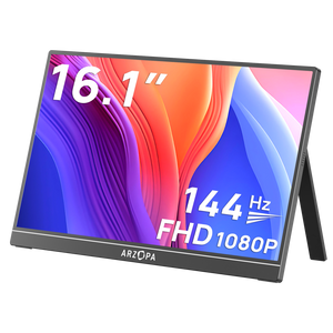 Arzopa Z1FC 144hz Monitor Portátil Gamer - 16,1 polegadas 100%sRGB IPS FHD