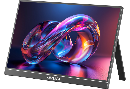 Review do Monitor Portátil Arzopa A1 | Tela LCD 15,6” 1080P FHD – ARZOPA/BR