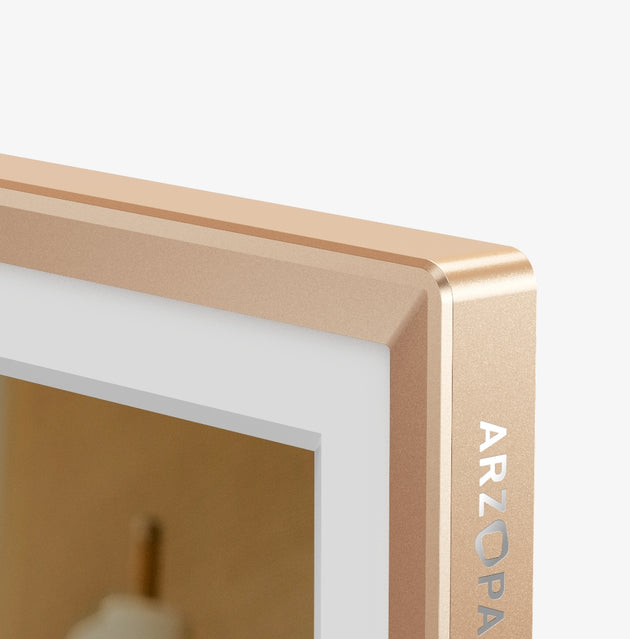 Moldura em Metal, Design Slim & Clean