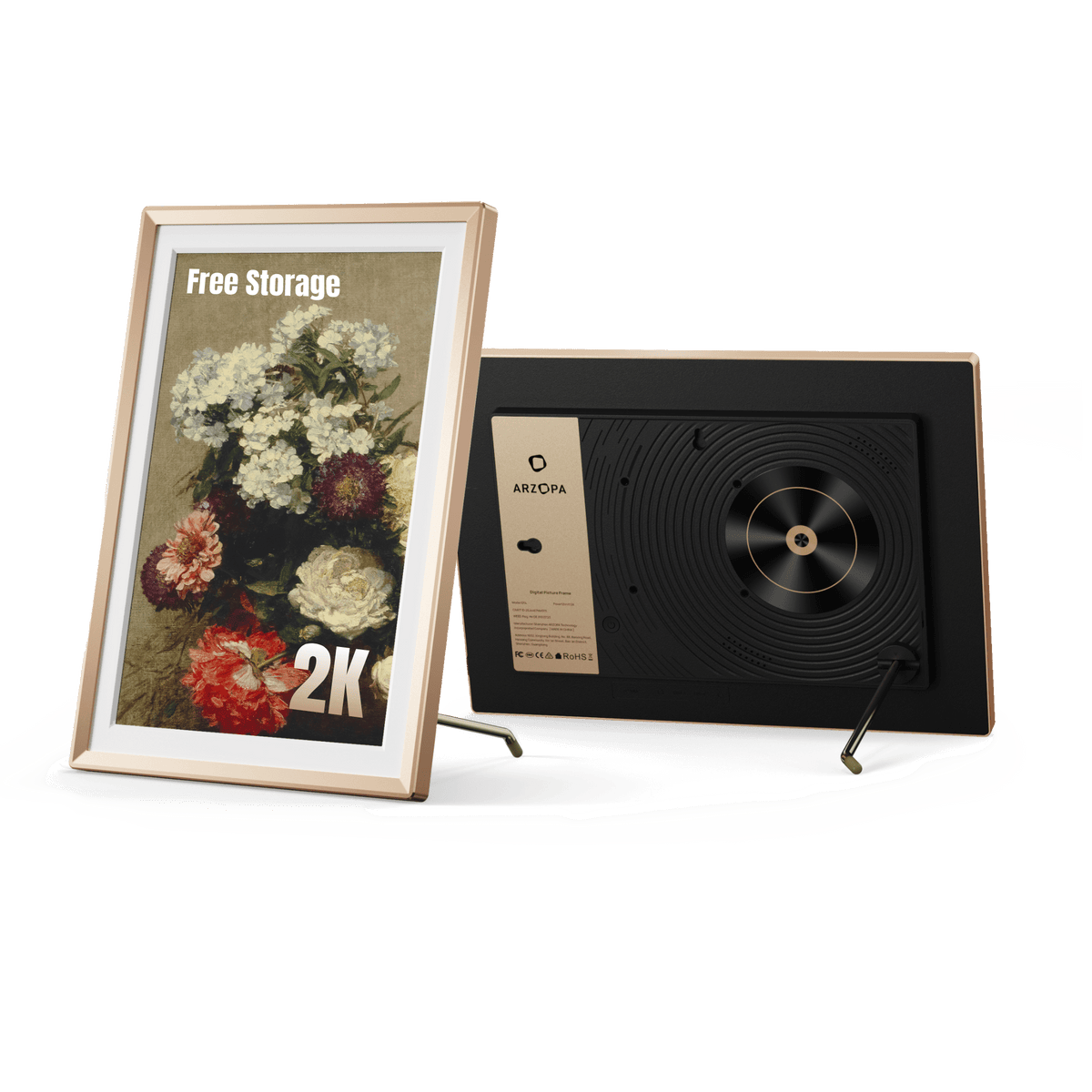Arzopa D14 Pro 14" 2K Porta-Retrato Digital Inteligente Wi-Fi - ARZOPA/BR
