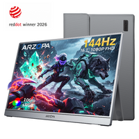 Arzopa Z1FC 16.1'' 144hz IPS Cinza Monitor Portátil Gamer - Com Bolsa Brinde