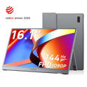 Arzopa Z1FC 16.1'' 144hz IPS Cinza Monitor Portátil Gamer - Com Bolsa Brinde