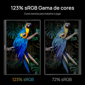 Arzopa Z1RC - 2,5K Monitor Portátil De 16 Polegadas QHD 500nits Com Tela IPS - ARZOPA/BR